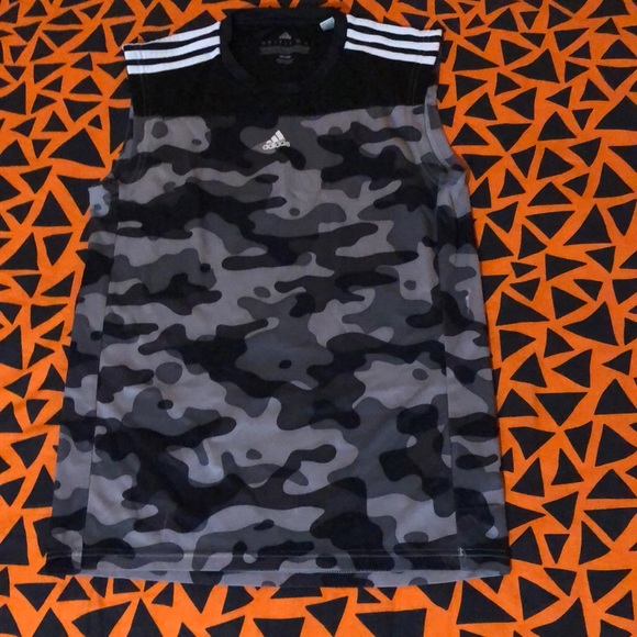 adidas camo tank top